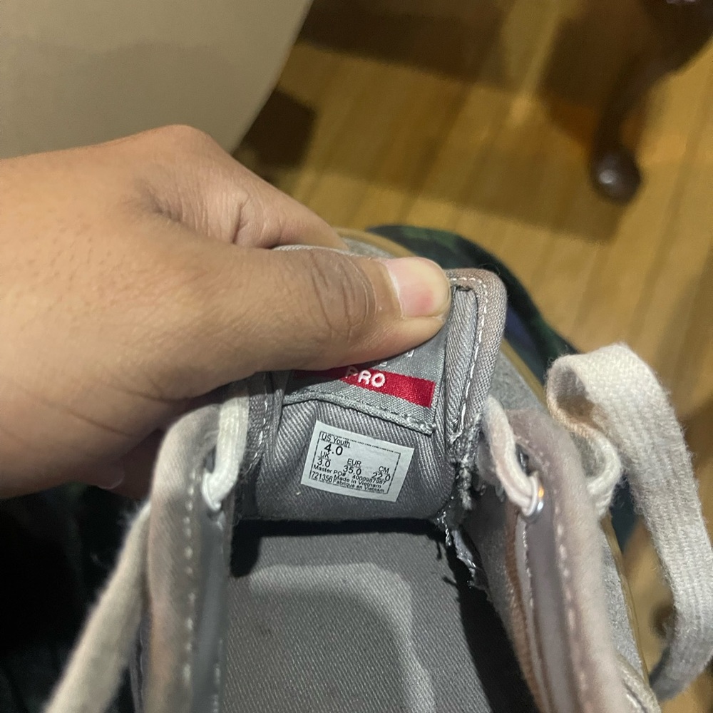 Used Grey Vans - Picture 3 of 4